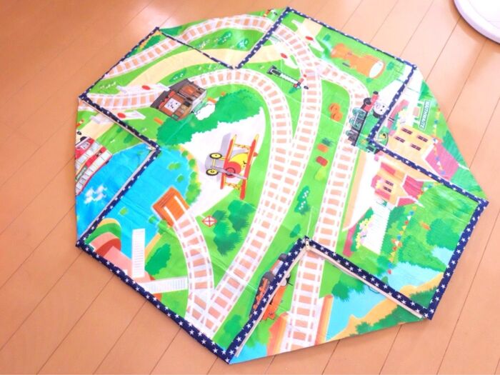 内側にもシートを接着