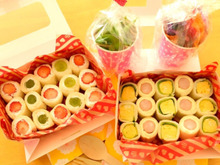 ピクニックにも運動会にも食べやすい!ロールサンドウィッチ