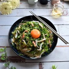 ささっと作れるねぎだくそうめん! 油そば風
