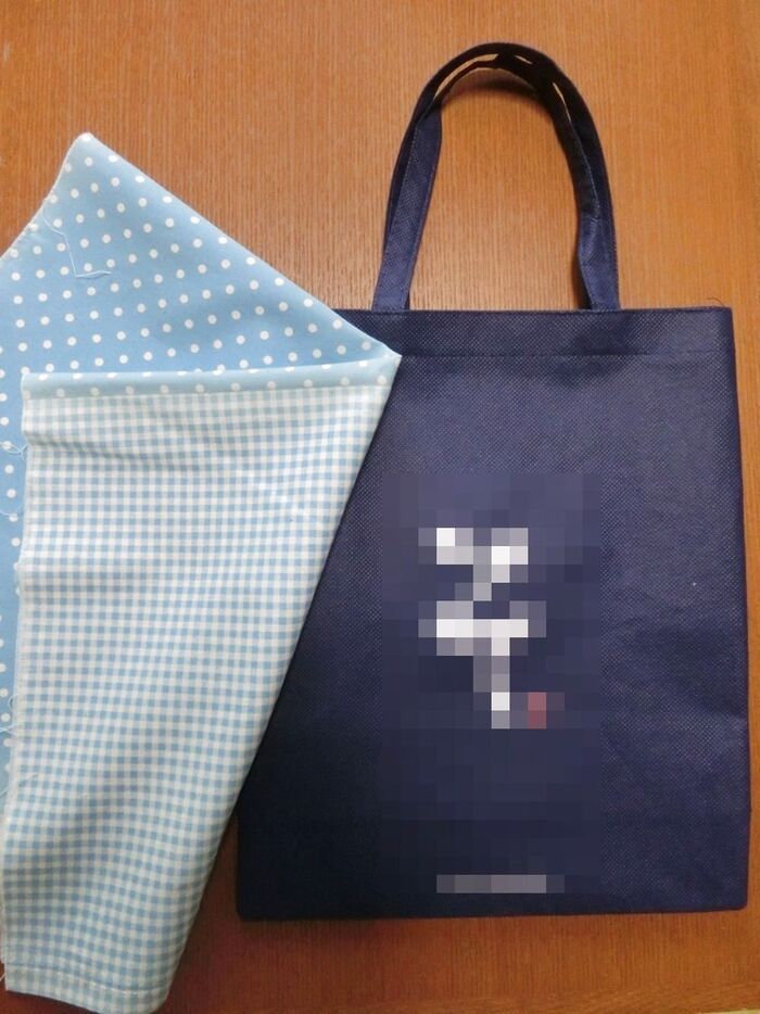 エコバッグとハギレ