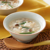 美容と健康をサポート!雑穀レシピ♪【簡単中華スープ】