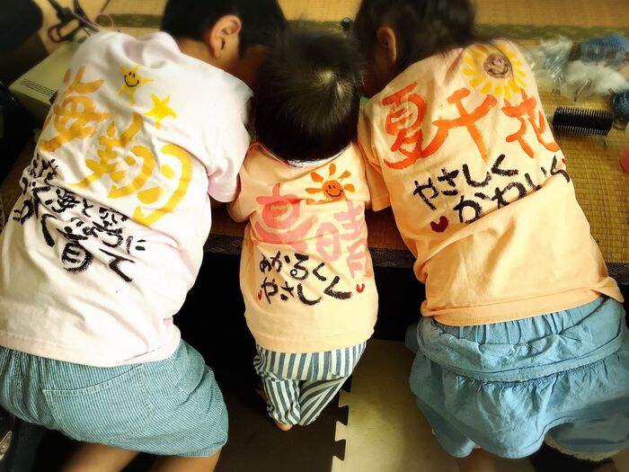 無地Tシャツをかわいく♪。.:*