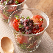 美容と健康をサポート!雑穀レシピ♪【カップサラダ】