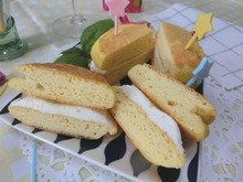 小麦粉・砂糖不使用☆ おからパウダーでチーズどら焼き