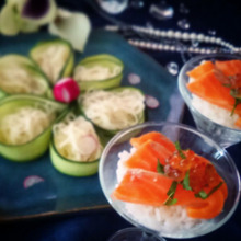 定番お素麺をちょっとおしゃれに✨