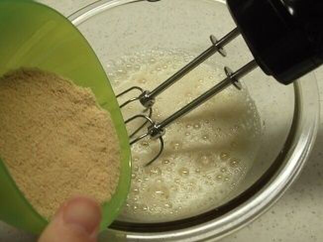 しっかりしたメレンゲを作る