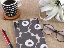 たった10分で完成!100均の手帳が端切れを使って世界にひとつだけのオリジナル手帳に♪