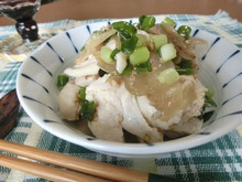 お酒が進む5分副菜☆ ささみとザーサイの酢生姜和え