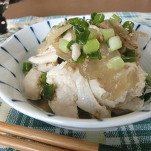 お酒が進む5分副菜☆ ささみとザーサイの酢生姜和え