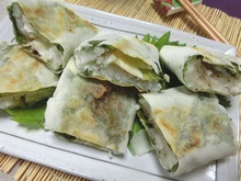 美味しくてビックリ~♪ 玉ねぎチーズの焼き春巻き