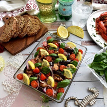 イタリアンな豚バラ肉となすのマリネ