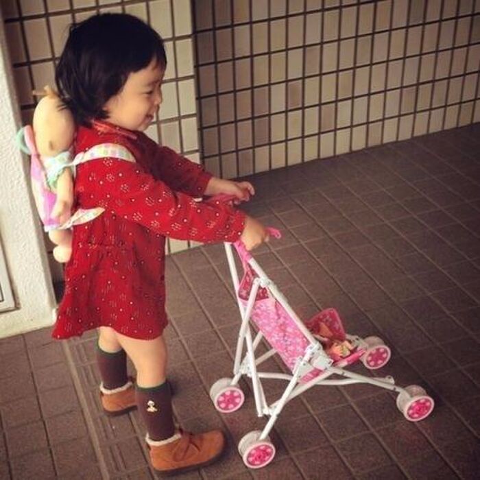 サイズアウトしたワンピース