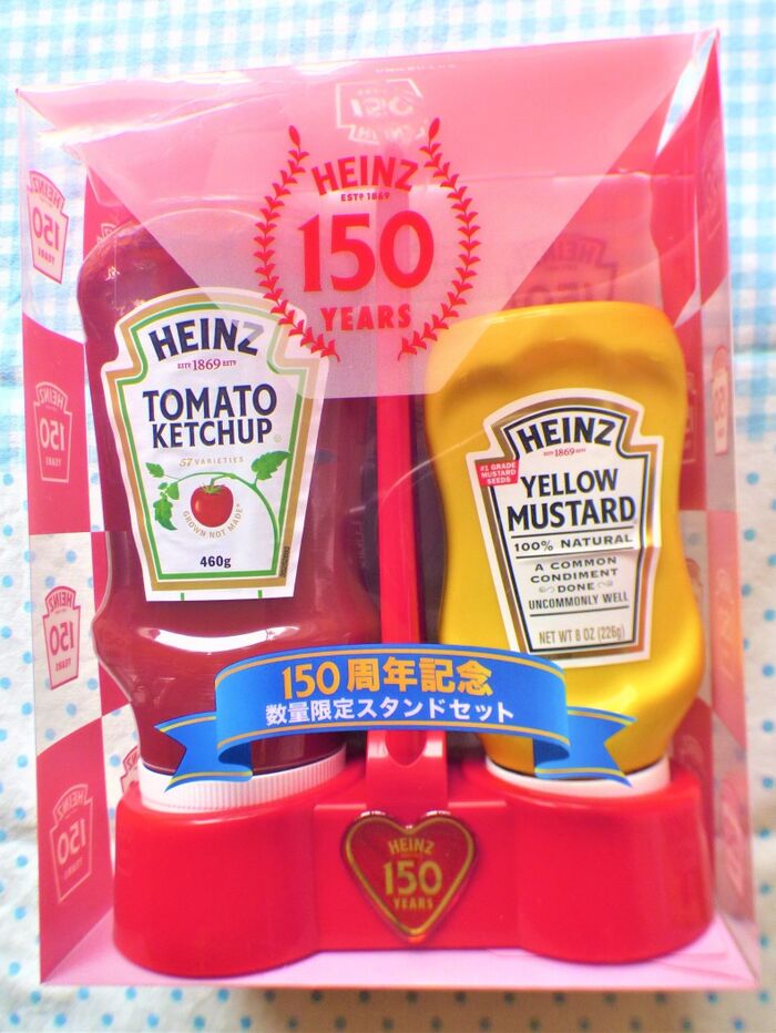 【ハインツ】これ可愛い♡ハインツ150周年記念数量限定 スタンドセット
