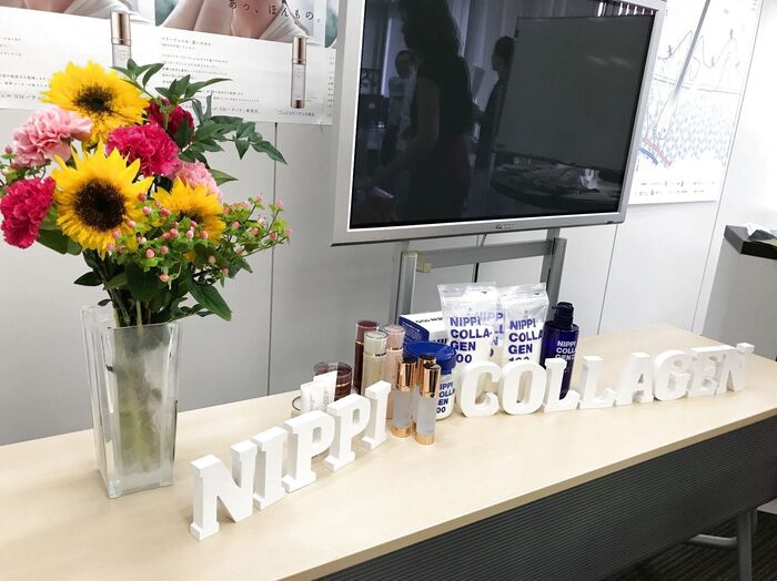 コラーゲン尽くしの至福のオフ会♡ ニッピコラーゲン化粧品さんにて大人のツアー&体験&ランチ会