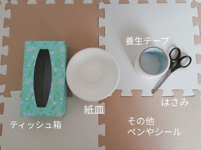 ①材料を準備。