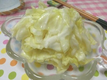 30分でもう美味しい♪ カンタン酢でちぎりキャベツのピクルス