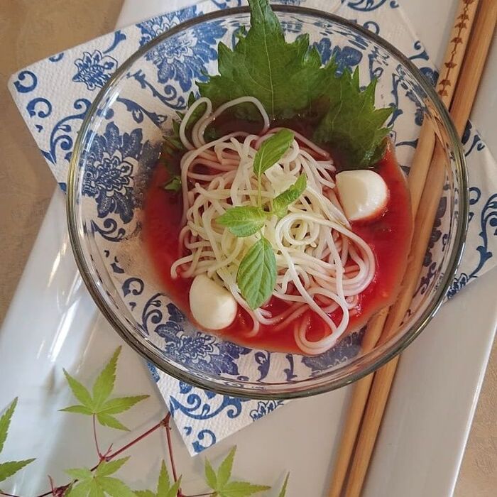 イタリアン風盛り付け