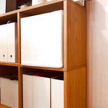 無印良品のスタッキングシェルフにIKEAのskuubがINできる♪
