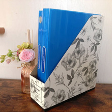 セリア♡大人っぽい鉛筆画の〜紙製ファイルBOX♡