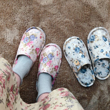 セリア♡バラ好きさんにはタマラナイ〜エレガントなスリッパ♡