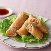 美容と健康をサポート!雑穀レシピ♪【野菜の春巻き】