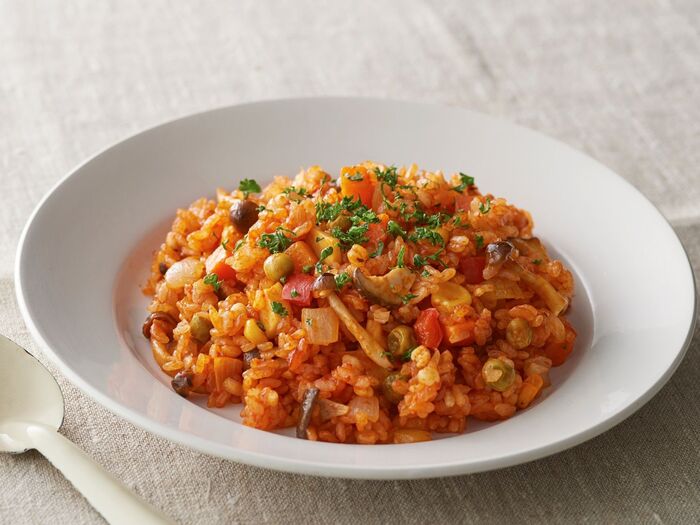美容と健康をサポート!雑穀レシピ♪【炊飯器で炊く簡単ピラフ】