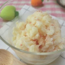 材料3つ、甘味料不使用☆ りんごとヨーグルトのシャーベット