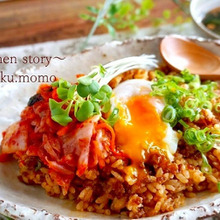 パパっと作れる!ビビンバ風♪コチュ*チャーハン
