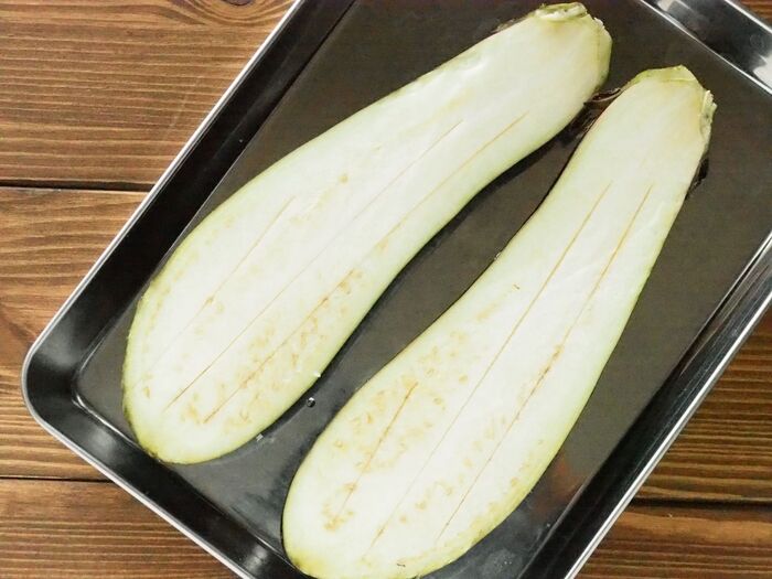 なすの下準備