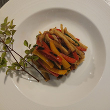 【試してみた】ピーマンとちくわの生姜きんぴら。