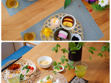 スリーコインズの竹籠