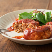 美容と健康をサポート!雑穀レシピ♪【おから入りハンバーグ】