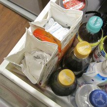 0円で揚げ油の処理法☆