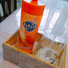 超簡単❗️貼るだけリメイク🎵洗剤入れ