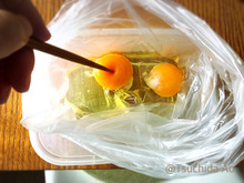 調理用ポリ袋を使った、たまごサンドのたまごのお話