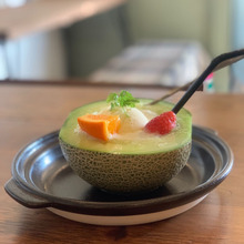 リアルメロンクリームソーダ