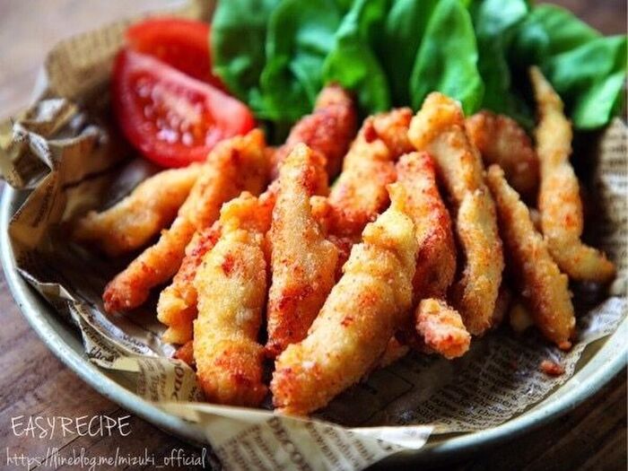 ♡鶏むね肉de超簡単♡コンソメガーリックチキン♡