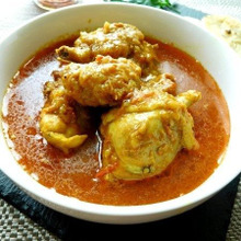 ルゥなしで本格チキンカレーと おまけでなんちゃってナン