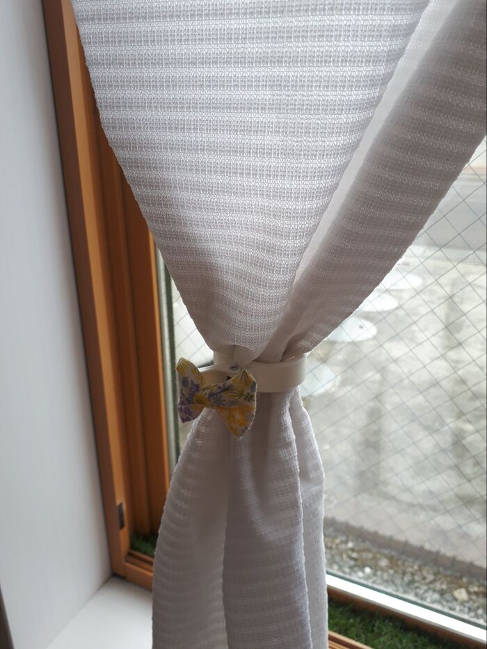 ハギレでコードクリップを可愛く