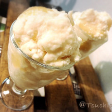 ポリ袋で簡単スイーツ!〜生桃とヨーグルトのババロア〜