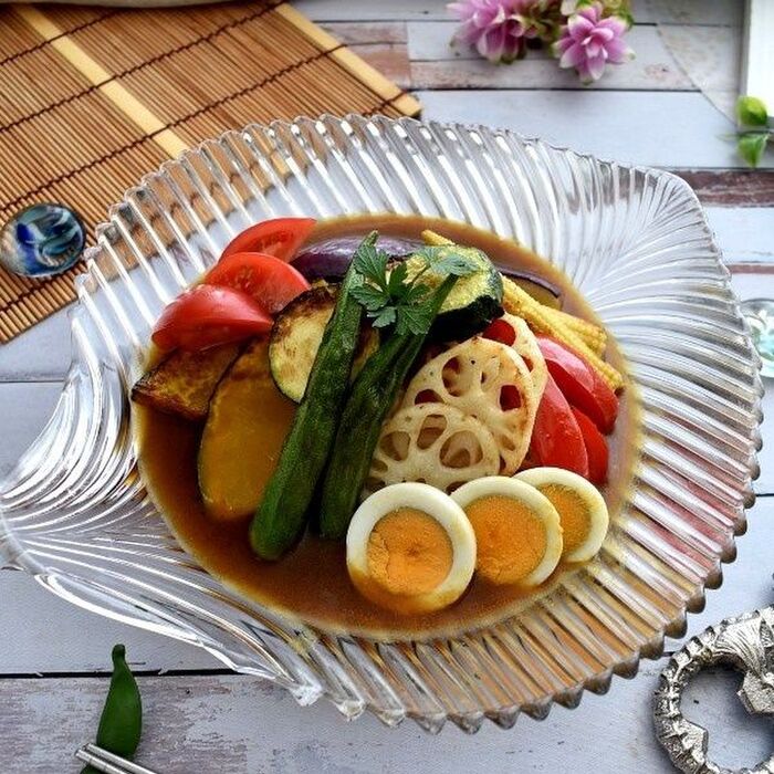 ひえひえに冷やして!具沢山カレーそうめん