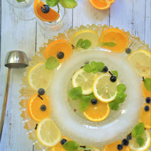 凍サイダー&ホワイトワインのサングリアで♥スパイシーでサッパリさわやか☆ウエルカムドリンク♥