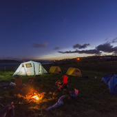 ブレ防止対策で夜撮影も怖くない!「キャンプ写真」をおしゃれに撮影するコツ4