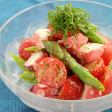 【くらし薬膳】夏バテ予防&ヘルシー!トマトとタコのさっぱり和え~夏の薬膳