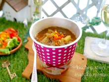 インスタントカレーヌードル風♪自家製カレーラーメン