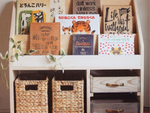 お子さんのお片付けが身につく!絵本ラック兼おもちゃ収納の作り方!