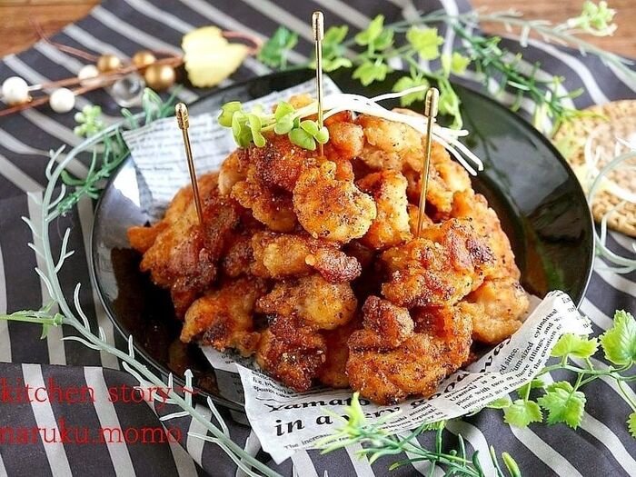油を無かったことに!フライパン1つで『から揚げ味のスパイシーチキンソテー』