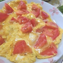 チーズとろ~り♪ トマト入りオープンオムレツ