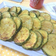 お箸が進む~♪ ズッキーニのカレーチーズ焼き