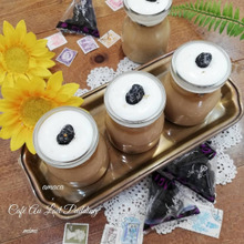 黒豆しぼりでコーヒー牛乳プリン